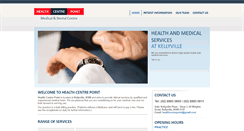 Desktop Screenshot of healthcentrepoint.com.au